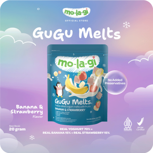 MOLAGI GUGU MELTS BANANA & STRAWBERRY